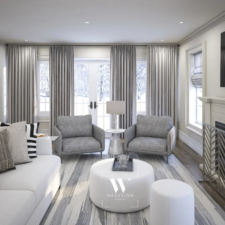 Living Room Project in Etobicoke Ontario 1